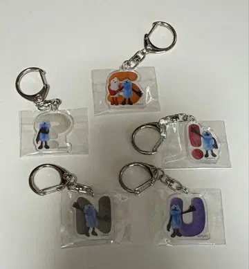 순순 GIGO 혜택 아크릴 키링 전 5종 컴프