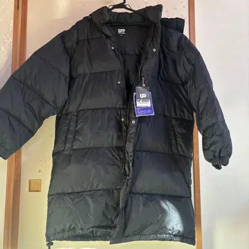 UP-START 블랙 다운 자켓 L 사이즈