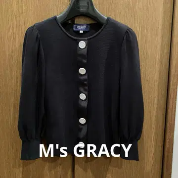 M'S GRACY 블랙 가디건 38