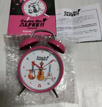 THEALFEE Come On! ALFEE 알람 시계 하자 있음