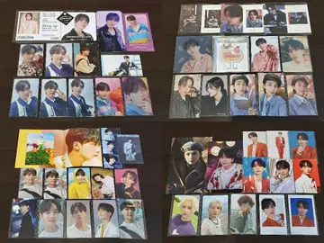 seventeen 정한 트레이딩 카드 묶음 판매 세부치