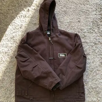 FIRST DOWN 후드 부착 디트로이드 자켓 M 블랙