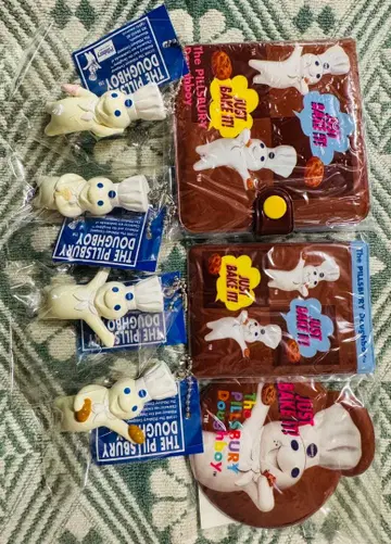 PILLSBURY DOUGHBOY 세트 브라운 데드스탁 상품 1998