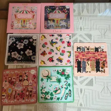 페이러 타월 손수건 7장 세트