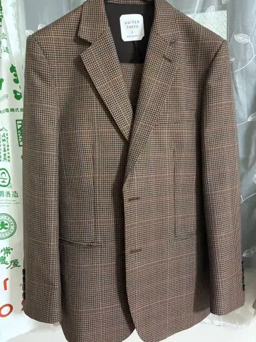 UNITED TOKYO 테일러드 자켓 & 팬츠 세트 사이즈 2