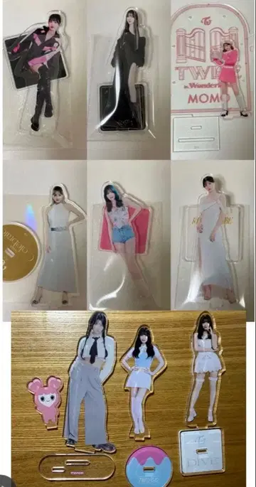 TWICE 모모 트레이딩 카드 아크릴 스탠드