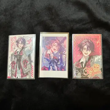 니지산지 VOLTACTION 와타라이 히바리 3주년 폴라로이드 모음