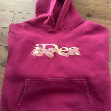 ideaswam 이데아스와무 후드티 마젠타
