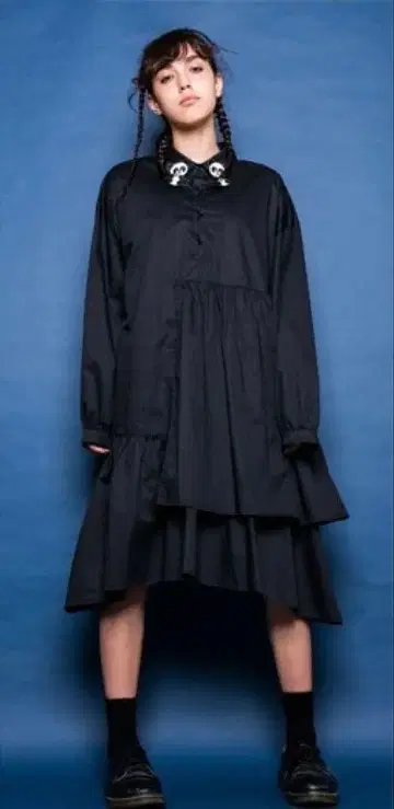 캔디 스트리퍼 PEPE짱 셔츠 원피스