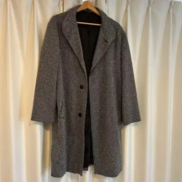 남성용 ZARA 그레이 코트