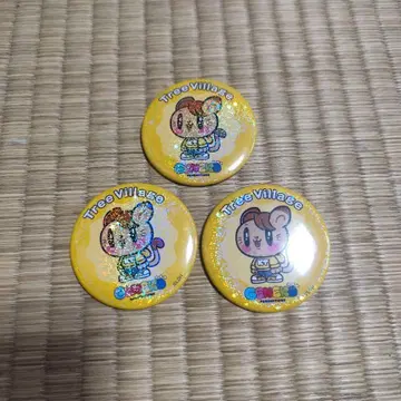 Tree Village 캔뱃지 3개 세트