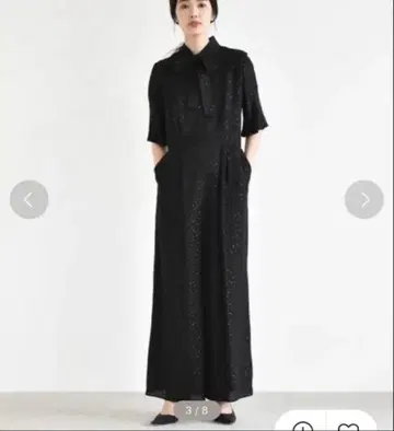 kaene 도비 쉬폰 올인원 포멀 36