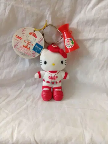 초레어 헬로키티 히로시마 도요카프 봉제 인형 마스코트 2000년 레트로