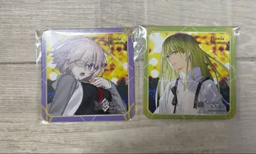 FGO 엘키두 마슈 파세라 콜라보 코스터 2점