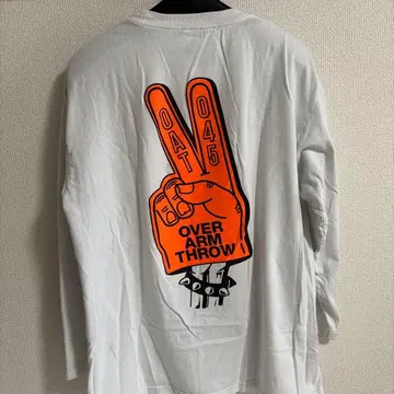 오버 암 스로우 롱 셔츠 XL 사이즈