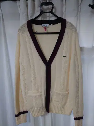 LACOSTE 라코스테 니트 가디건 사이즈 5