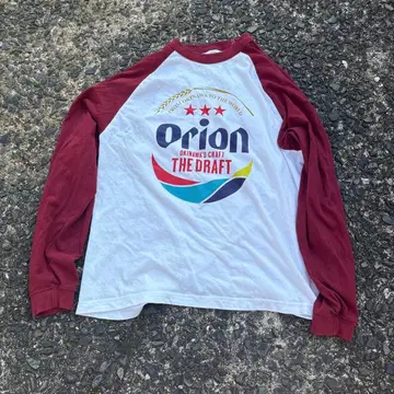 오키나와 크라프트 맥주 롱 T셔츠 래글런