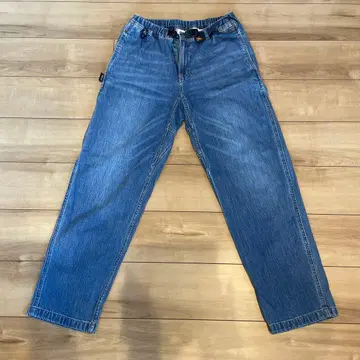 BEAMS 라이트 블루 데님 팬츠