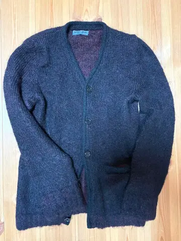 BLUE & BLUE 다크 브라운 가디건 사이즈 2