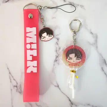 M!LK 소노 슌타 응원봉 스트랩 . 키링