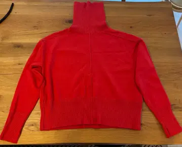 PAUL SMITH 터틀넥 스웨터 레드 주홍색