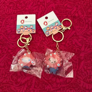 산리오 미야쿠미야쿠 클리어 키링 시나모롤 포차코