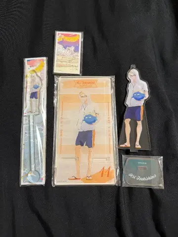 하이큐 문구 카페 모바일 스탠드 아크릴 스탠드 츠키시마 케이