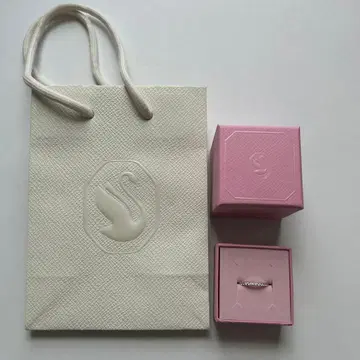 [ 거의 새상품 ] 스와로스키 반지 52