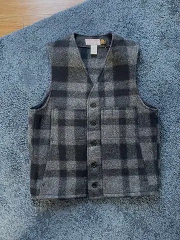 Filson 울 베스트 체크 40