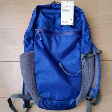 [ 새상품 미사용 ] 무인양품 MUJI 메쉬 럭색 파랑 백팩