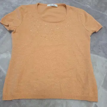 미스아시다 반팔 스웨터