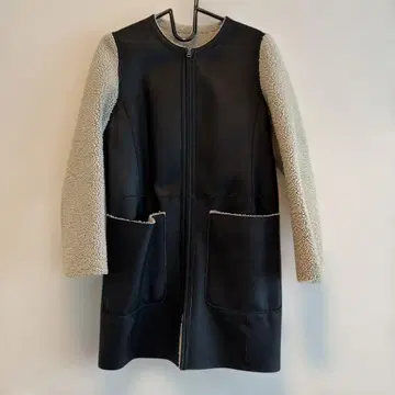 DES PRES 무스탕 리버서블 코트