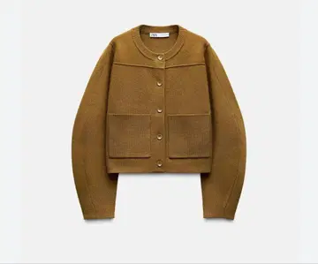 ZARA 플레인 니트 가디건
