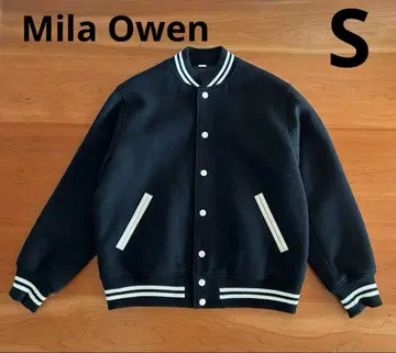 Mila Owen 멜톤 바시티 자켓/블루종