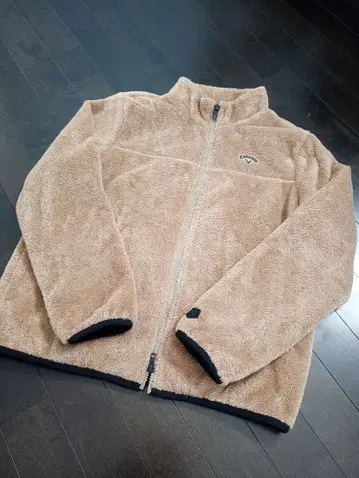 Callaway 플리스 자켓 베이지