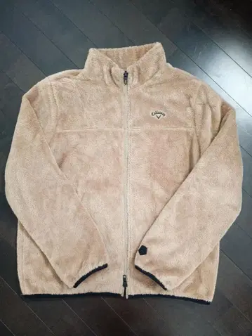 Callaway 플리스 자켓 베이지