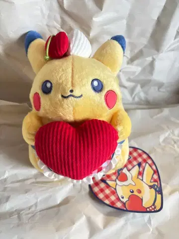 피카츄 다이너 봉제 인형 새상품급 택 포함 PIKACHUDINER 피카츄