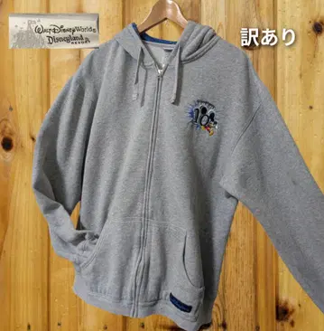 [ 하자품 ] Disney World 2010 미키 집업 후드티