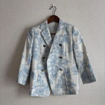 [ 가격 인하 ] GREED 샤이니 플라워 자카드 자켓 일본제