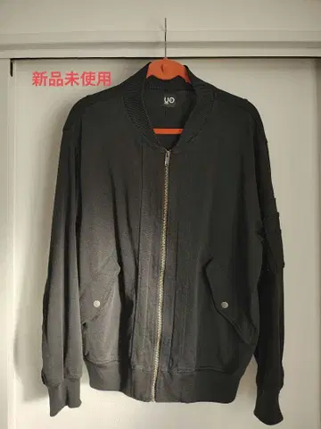 블랙 집업 블루종