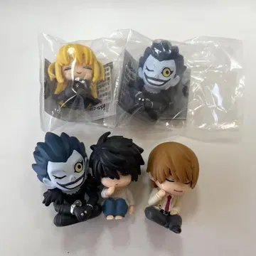 DEATH NOTE 어깨 쿵 피규어 가챠 세트