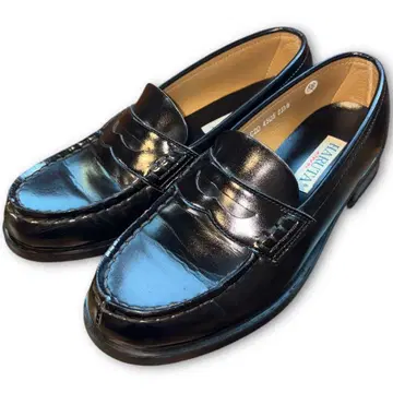 정가 6,930엔 HARUTA 블랙 로퍼 23.5cm 청순 새상품급