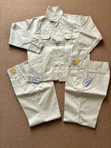 작업복 상하의 바지 2개
