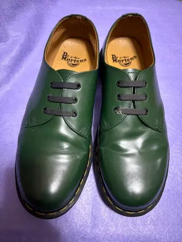 닥터 마틴 그린 레이스업 슈즈