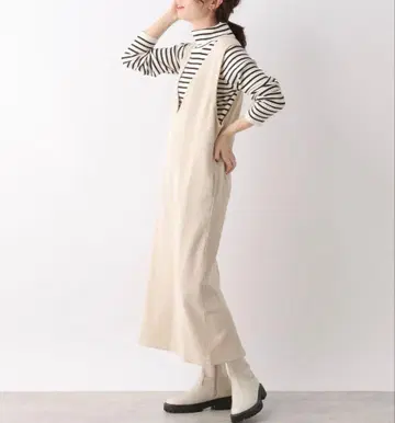 새상품 렙심 2WAY 콜 점프 스커트 프리 사이즈 톨 아이보리