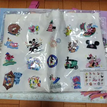 새상품 디즈니 리조트 담요 토트백