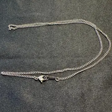 티타늄 목걸이 45cm 폭 1.8mm