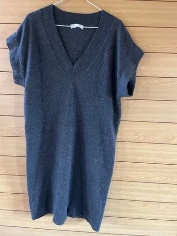 유니클로 니트 원피스 캐시미어 100% 터틀