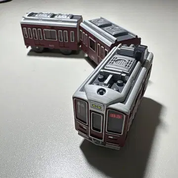 캡슐 프라레일 한큐 기차 모터차 3량 덤 포함