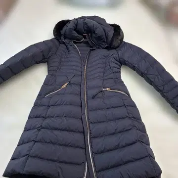 TOMMY HILFIGER 라이더 후드 부착 다운 자켓